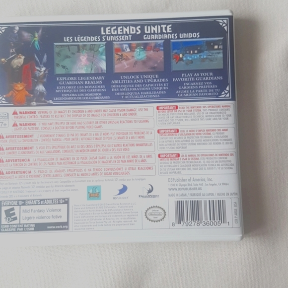 Nintendo 3 DS Game Rise of the Guardians - Picture 2 of 7